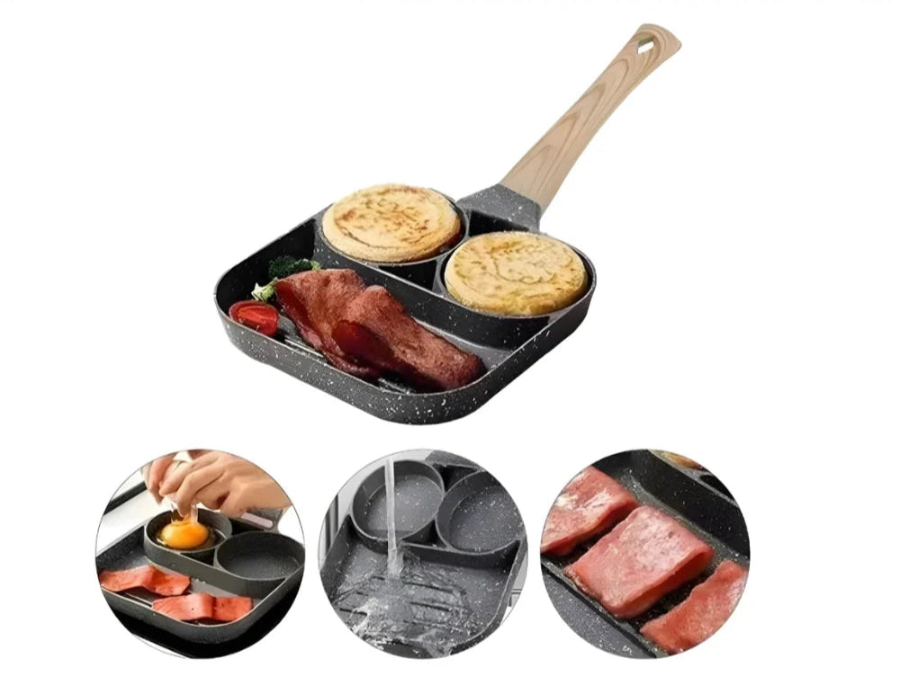 Frigideira Multifuncional ZAFFIORA — Elegância e Praticidade na Sua Cozinha Gourmet