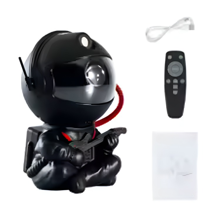 Projetor Astronauta Galaxy LED ZAFFIORA – Leve o Universo para o Seu Quarto