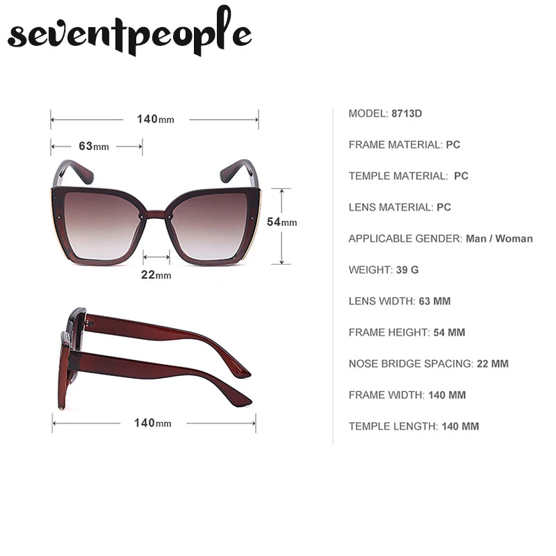 ZAFFIORA – Óculos de Sol Feminino Cat Eye | Design Retrô e Charme Fashion