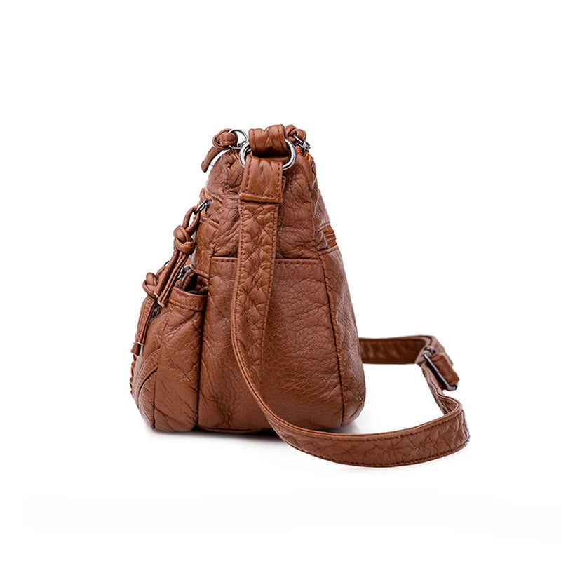 Bolsa Feminina Flap Yogodlns by ZAFFIORA – Elegância Minimalista com Design Atemporal