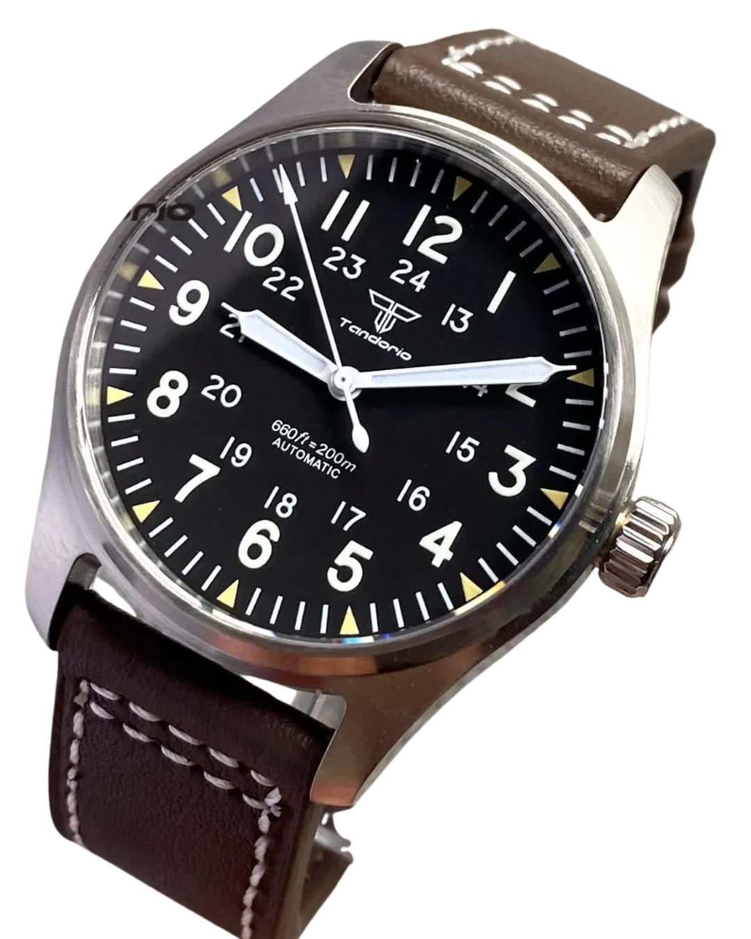 ZAFFIORA Tandorio 39mm – Relógio Automático Masculino com Movimento NH35A e Design Clássico