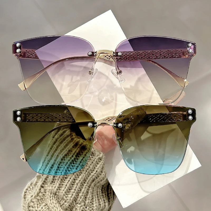 Óculos de Sol ZAFFIORA Cat Eye – Glamour e Proteção em Cada Detalhe