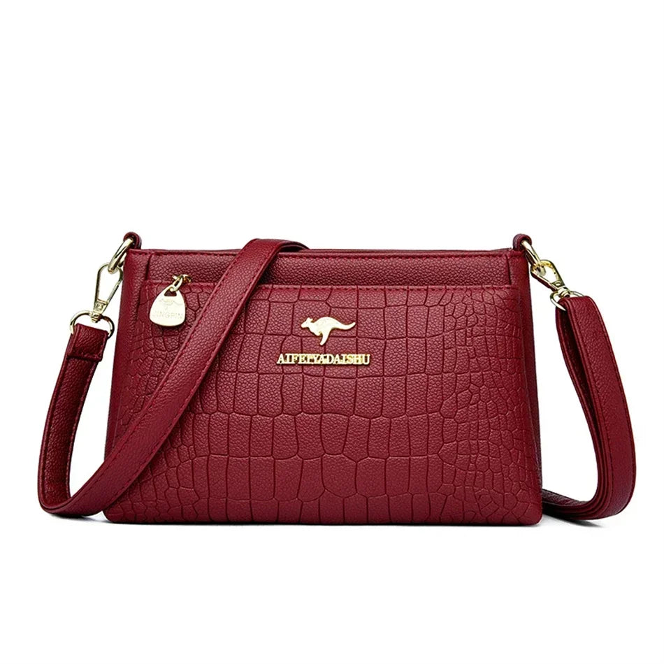 Bolsa de Ombro VANDERWAH ZAFFIORA — Design Fashion com Toque de Exclusividade