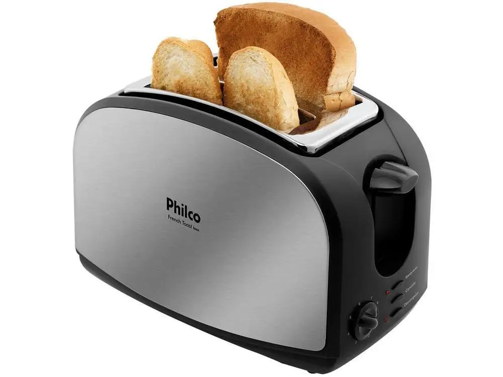 Torradeira Philco Inox 900W com Exclusividade ZAFFIORA: Praticidade com Estilo