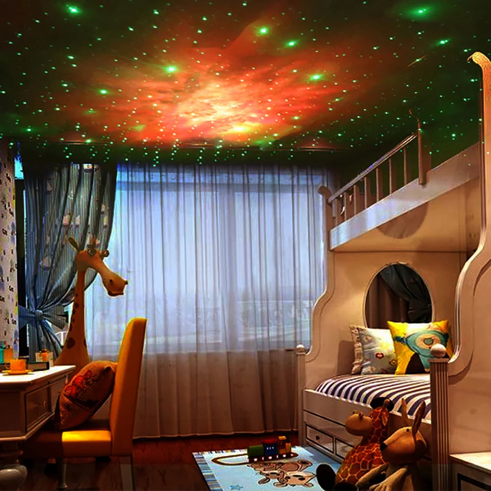 Projetor Astronauta Galaxy LED ZAFFIORA – Leve o Universo para o Seu Quarto