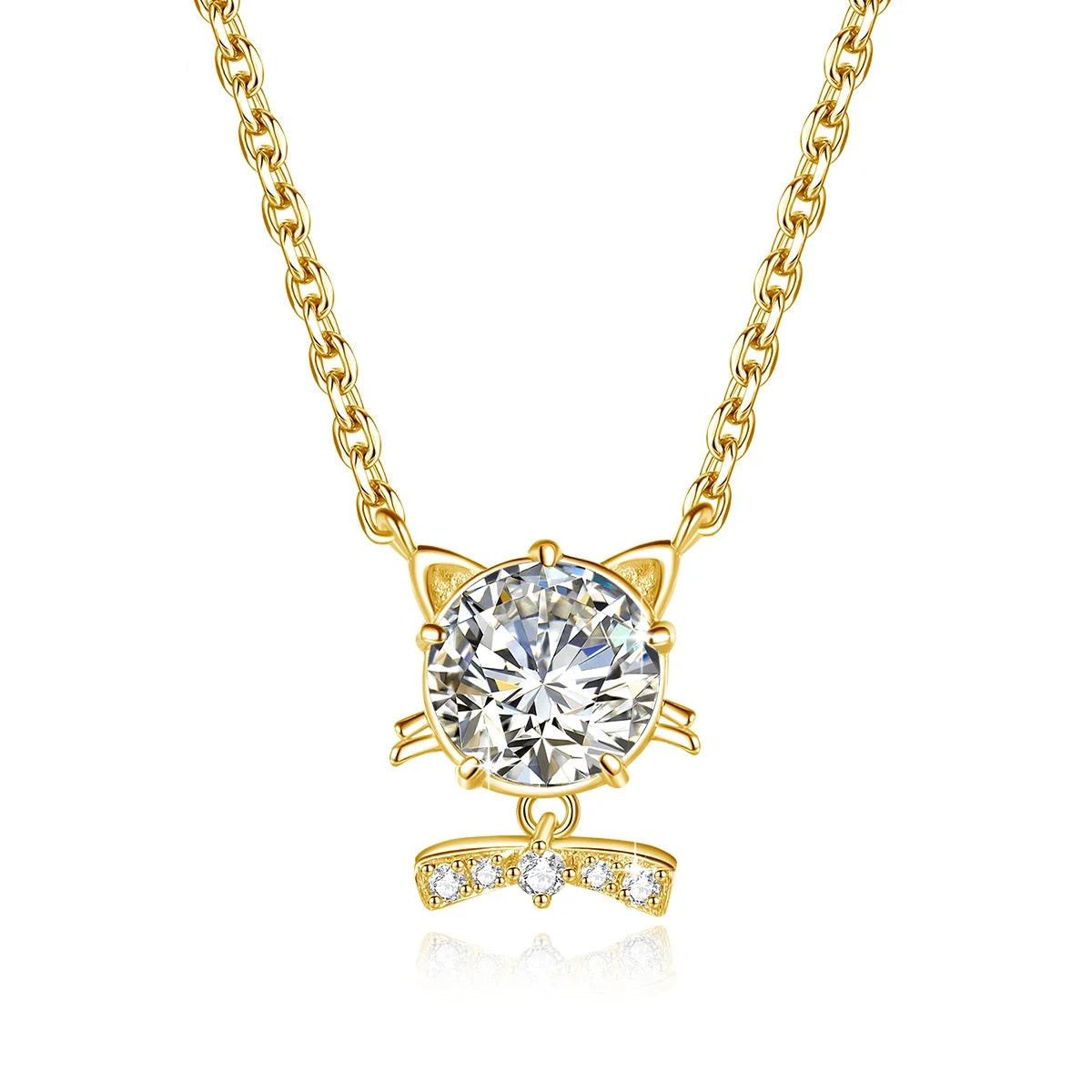Colar ZAFFIORA Moissanite em Prata 925 com Certificação GRA – Joia Exclusiva com Design Delicado e Brilho Incomparável