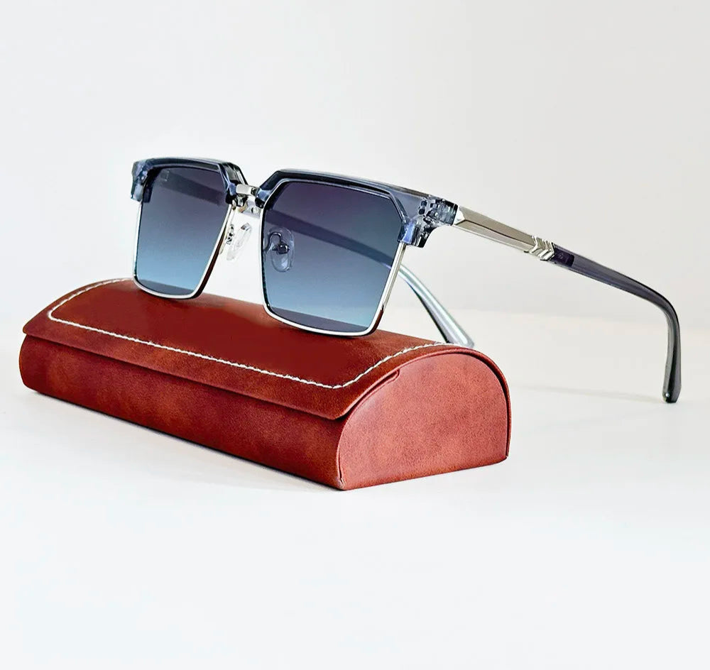 Óculos de Sol ZAFFIORA Square – Elegância Contemporânea e Proteção Premium