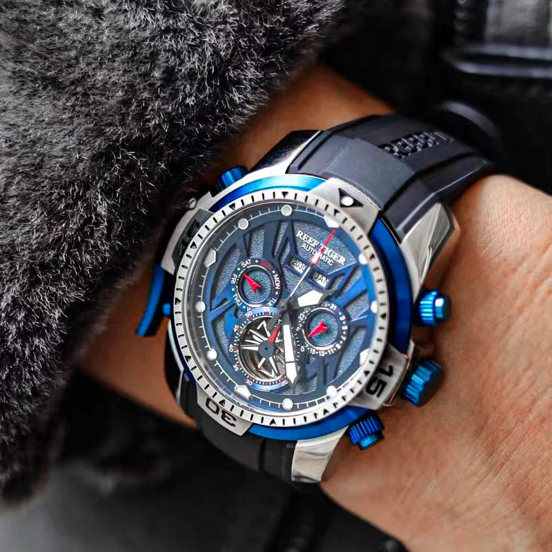 Reef Tiger RGA3532 by ZAFFIORA | Precisão, Estilo e Potência em um Só Relógio