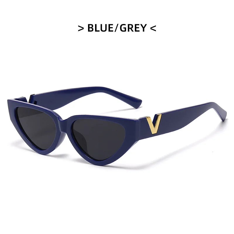 Óculos de Sol Feminino ZAFFIORA – Estilo Moderno com Lentes UV400 e Efeito Degradê Elegante