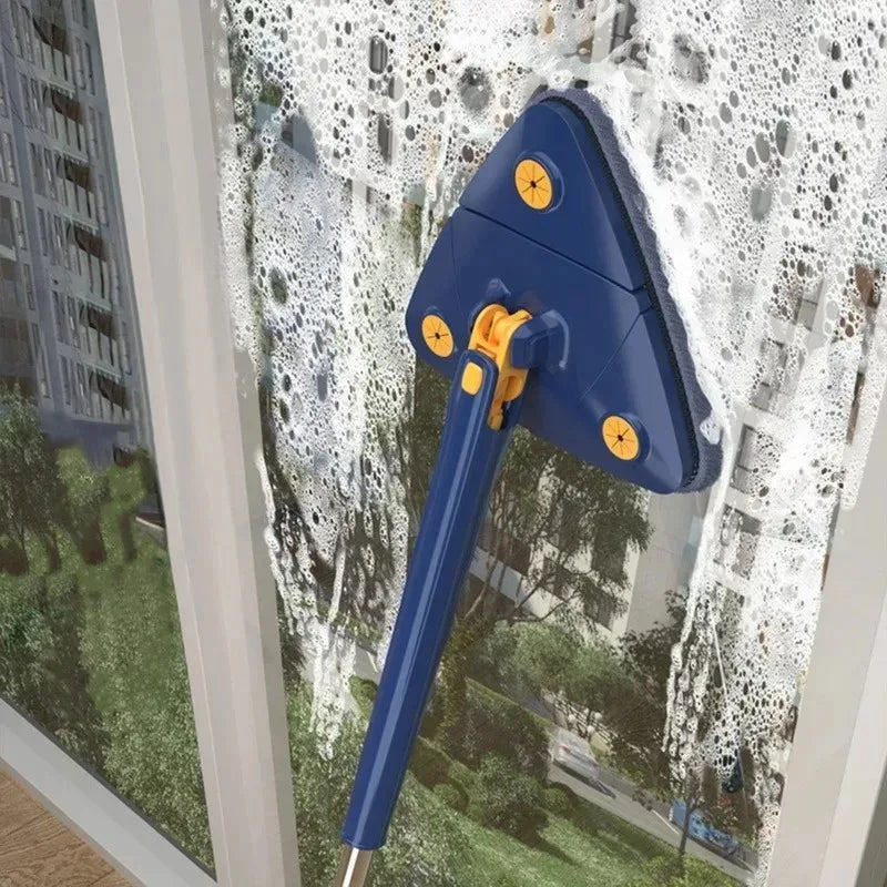 Mop Premium Triangular ZAFFIORA — Limpeza Eficiente com Design Sofisticado