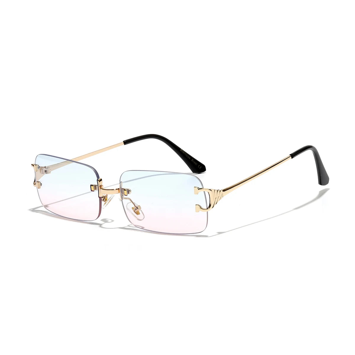 Óculos de Sol Masculino Ruiao K0193 por ZAFFIORA – Estilo Hip Hop e Proteção UV400