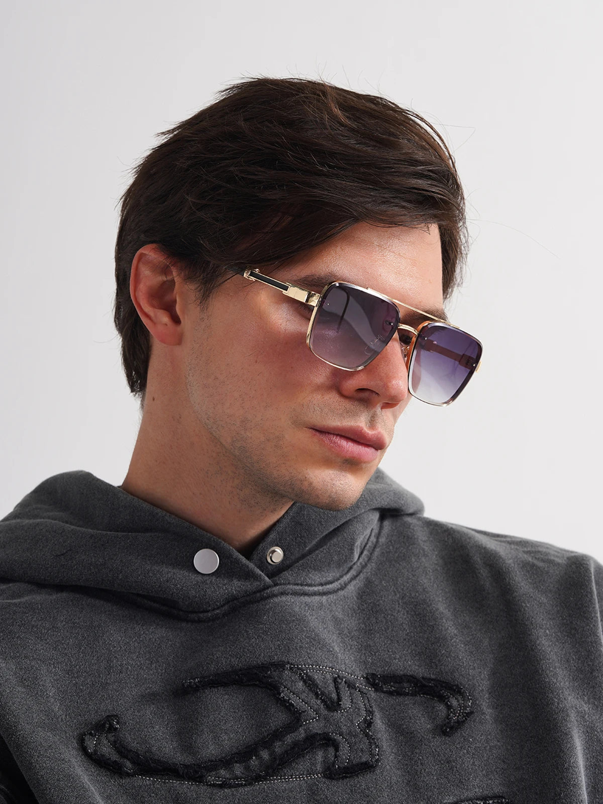 ZAFFIORA – Óculos de Sol Masculino Luxo & Proteção UV400