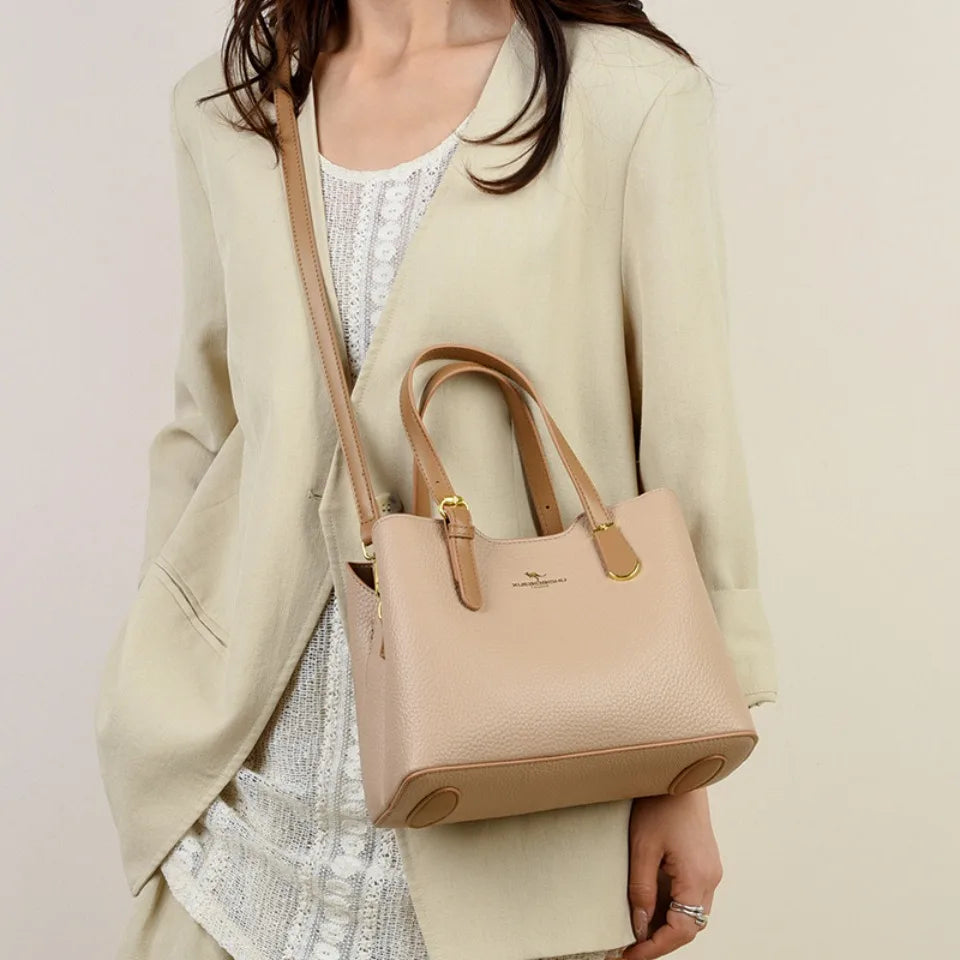 Bolsa Tote VANDERWAH ZAFFIORA — Elegância Funcional com Acabamento Premium