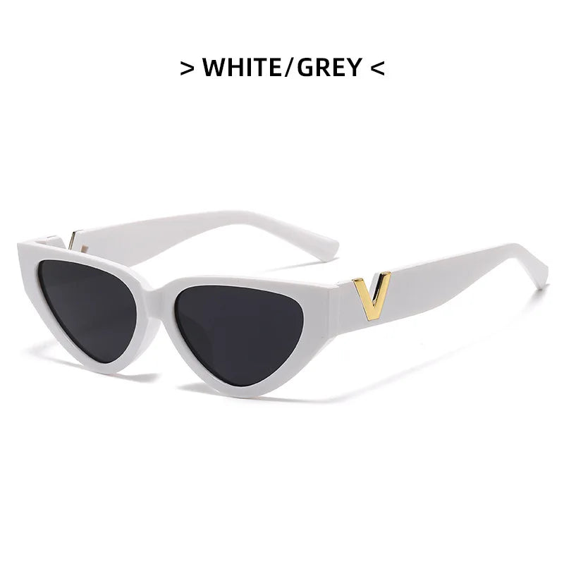 Óculos de Sol Feminino ZAFFIORA – Estilo Moderno com Lentes UV400 e Efeito Degradê Elegante