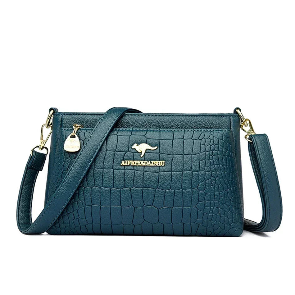 Bolsa de Ombro VANDERWAH ZAFFIORA — Design Fashion com Toque de Exclusividade