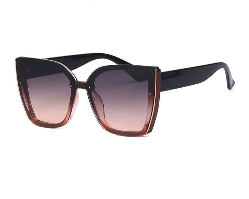 ZAFFIORA – Óculos de Sol Feminino Cat Eye | Design Retrô e Charme Fashion