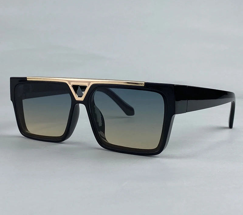 Óculos de Sol Masculino Steampunk Square – ZAFFIORA