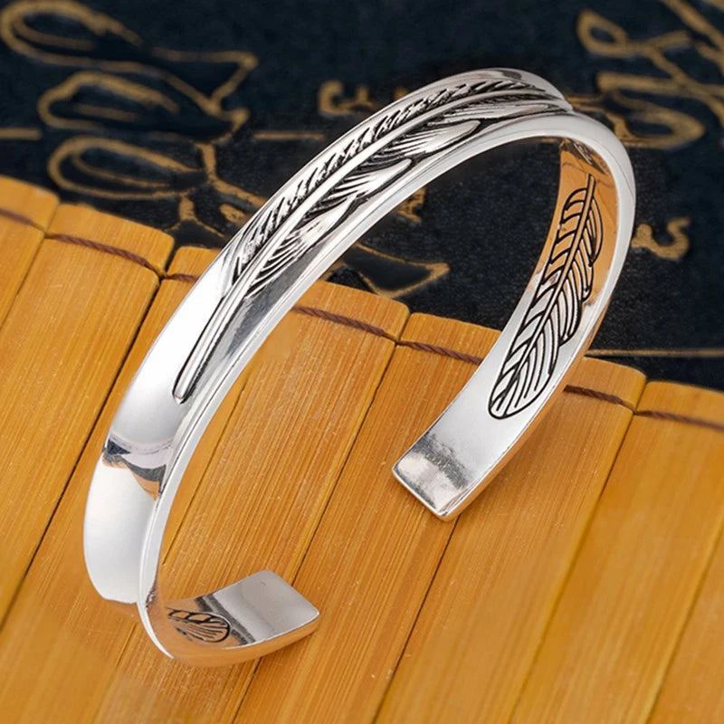 Pulseira Unissex PANJBJ em Prata Ajustável 20g – Design de Elos Clássicos, Leve e Sofisticada – ZAFFIORA
