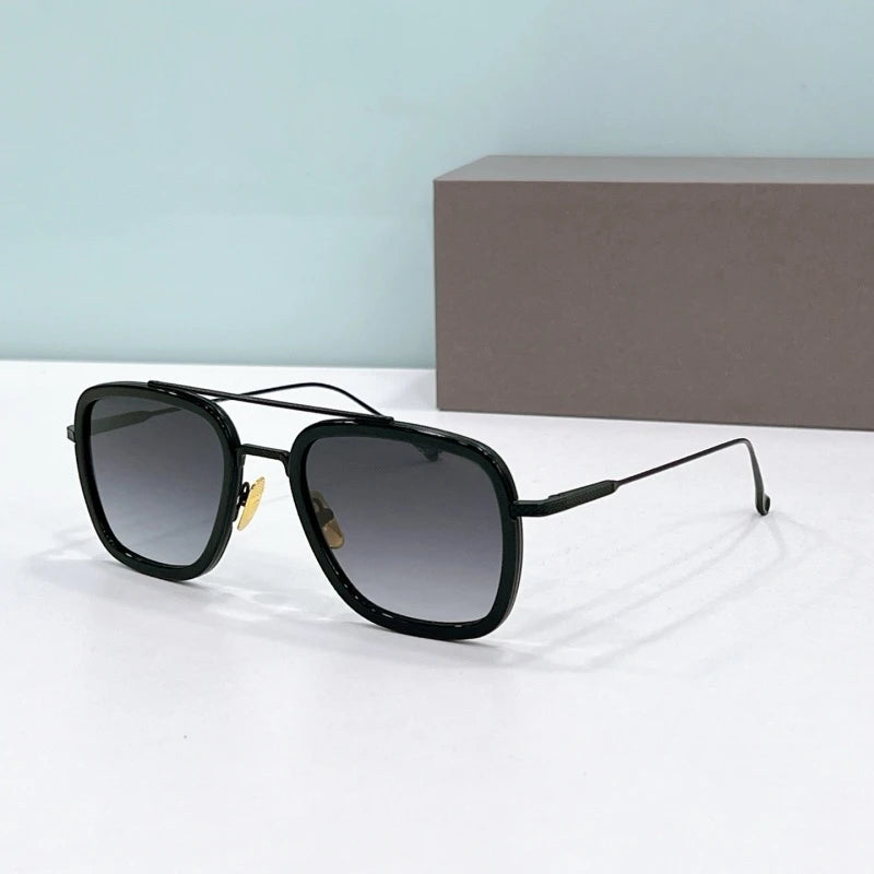 Óculos de Sol Quadrado Fabuvision Unissex por ZAFFIORA – Elegância e Conforto ao Sol