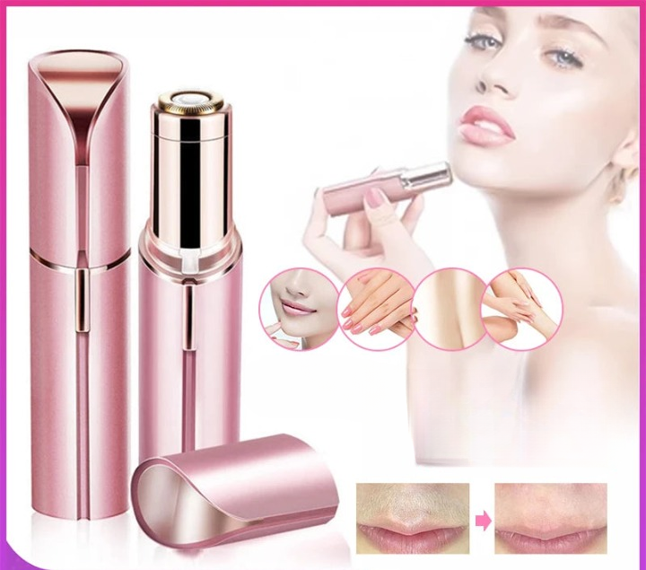 LANBENA Mini Depilador de Sobrancelha e Rosto – Design Discreto, Recarregável e Praticidade ZAFFIORA