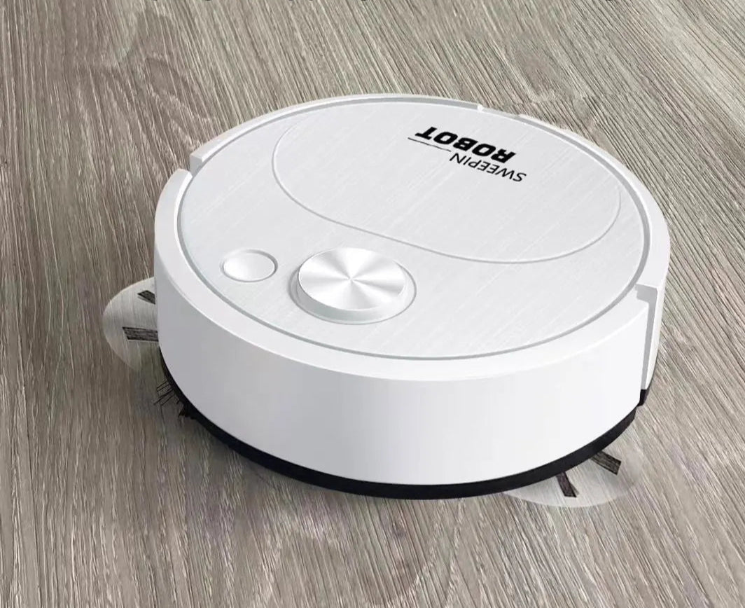 NOVO Aspirador de pó robô USB ZAFFIORA  3 em 1, inteligente, sem fio, 1500Pa, limpeza e varredura de piso para escritório doméstico