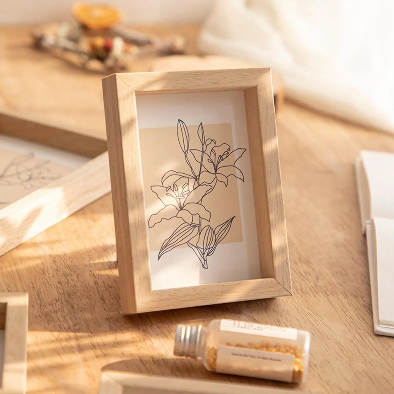 Decore com Elegância e Sofisticação: Porta Retrato ZAFFIORA - Chique para Mesa e Parede