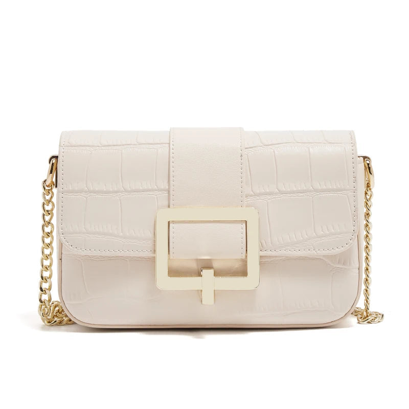 ZAFFIORA | Bolsa Feminina FOXER em Couro Legítimo – Design Exclusivo, Estilo Sofisticado