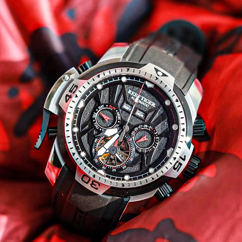 Reef Tiger RGA3532 by ZAFFIORA | Precisão, Estilo e Potência em um Só Relógio