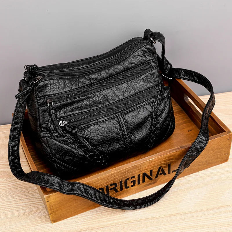 Bolsa Feminina Flap Yogodlns by ZAFFIORA – Elegância Minimalista com Design Atemporal