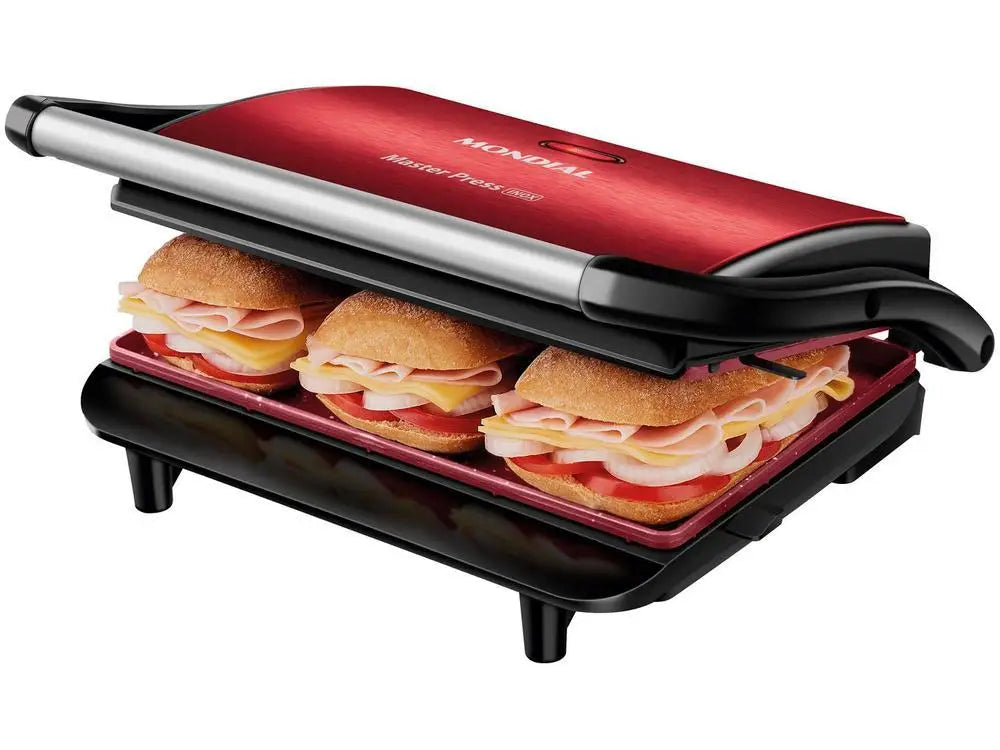 ZAFFIORA apresenta o Grill Master Press PG-01-RC: Potência, Saúde e Versatilidade na Sua Cozinha