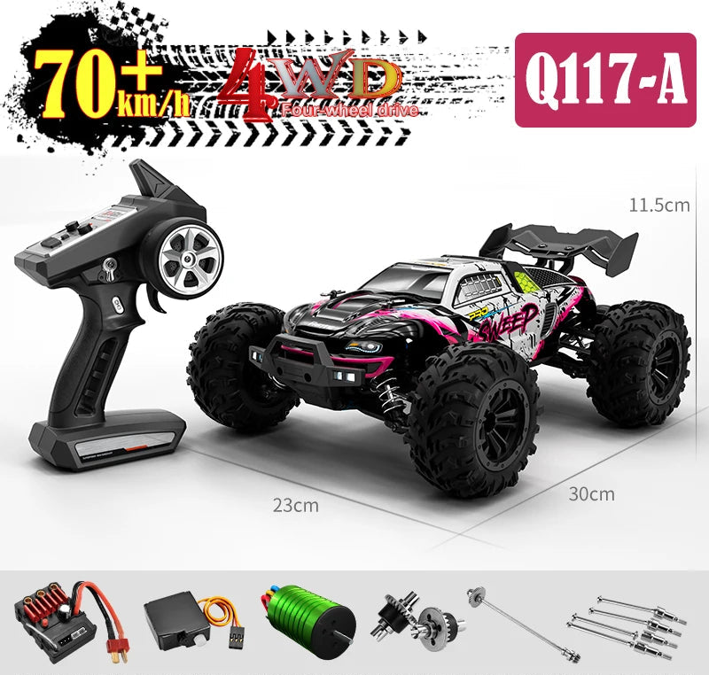 Drift, Luzes e Ação com a Moto RC JJRC Q117 – Off-Road Sem Limites | ZAFFIORA