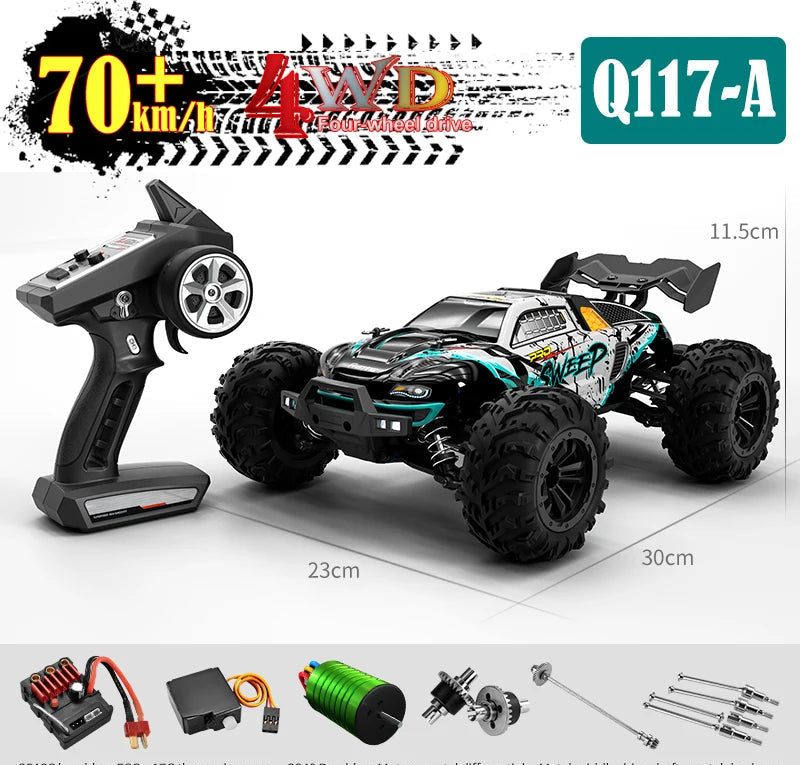Drift, Luzes e Ação com a Moto RC JJRC Q117 – Off-Road Sem Limites | ZAFFIORA