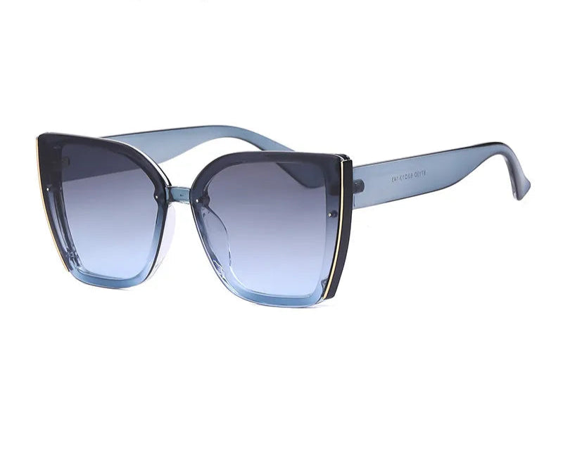 ZAFFIORA – Óculos de Sol Feminino Cat Eye | Design Retrô e Charme Fashion