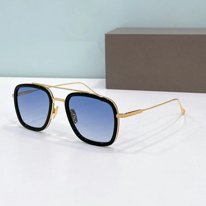 Óculos de Sol Quadrado Fabuvision Unissex por ZAFFIORA – Elegância e Conforto ao Sol