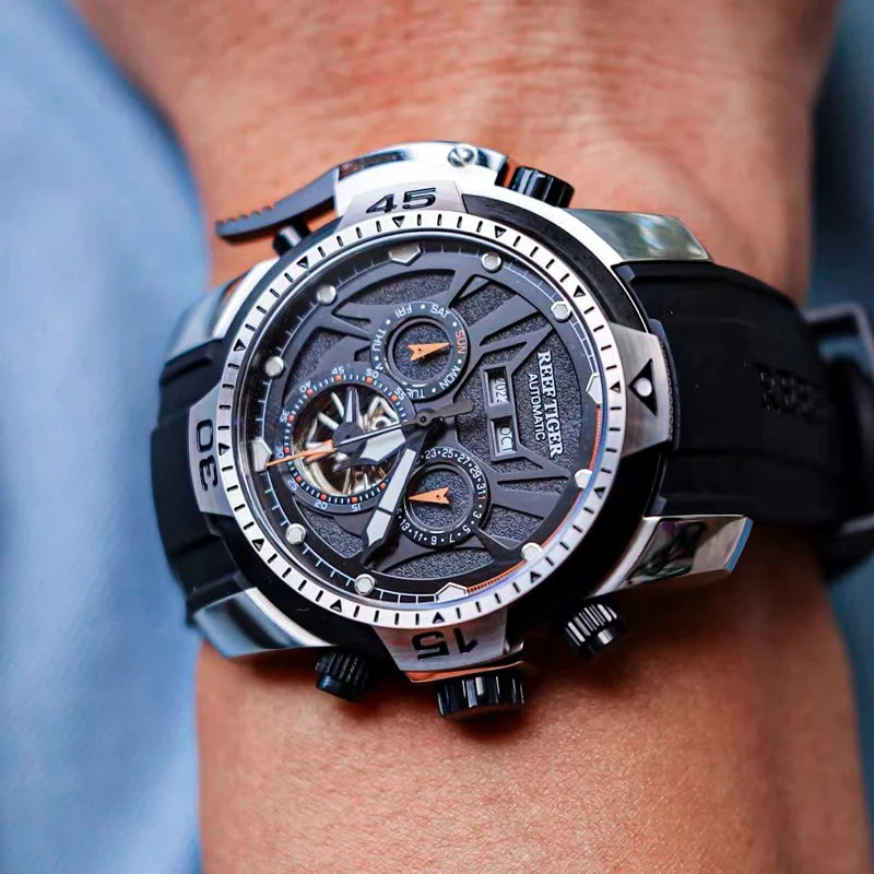 Reef Tiger RGA3532 by ZAFFIORA | Precisão, Estilo e Potência em um Só Relógio