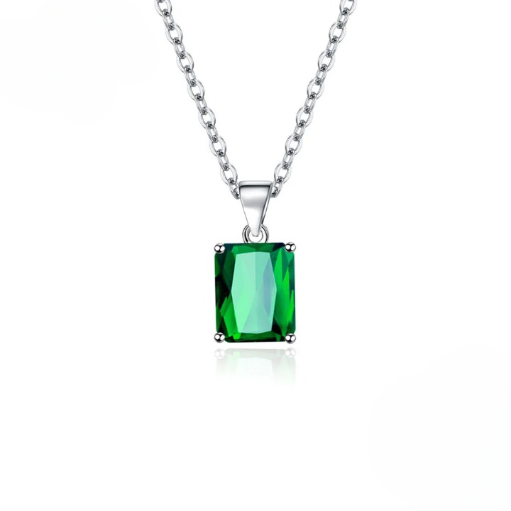 ZAFFIORA Pingente em Prata 925 com Zircônia Cúbica – Acessório Versátil e Elegante