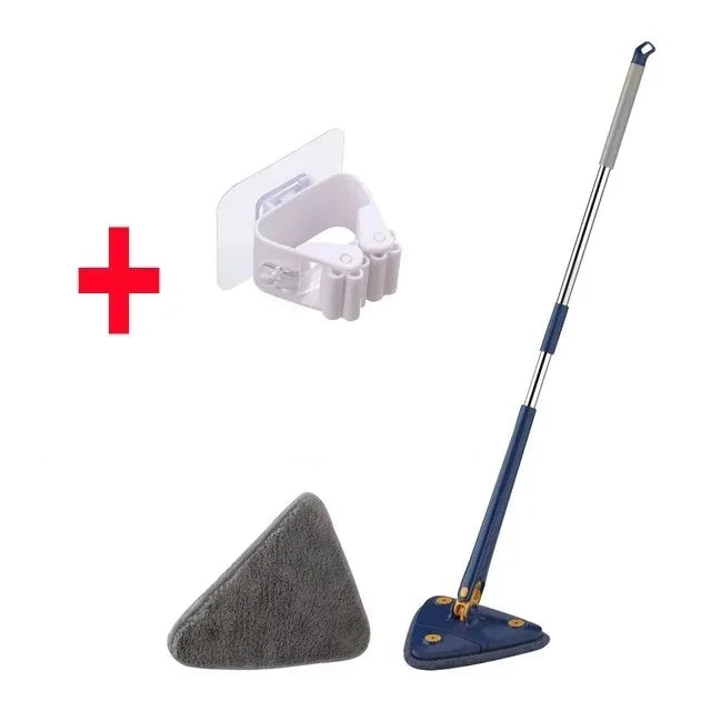 Mop Premium Triangular ZAFFIORA — Limpeza Eficiente com Design Sofisticado