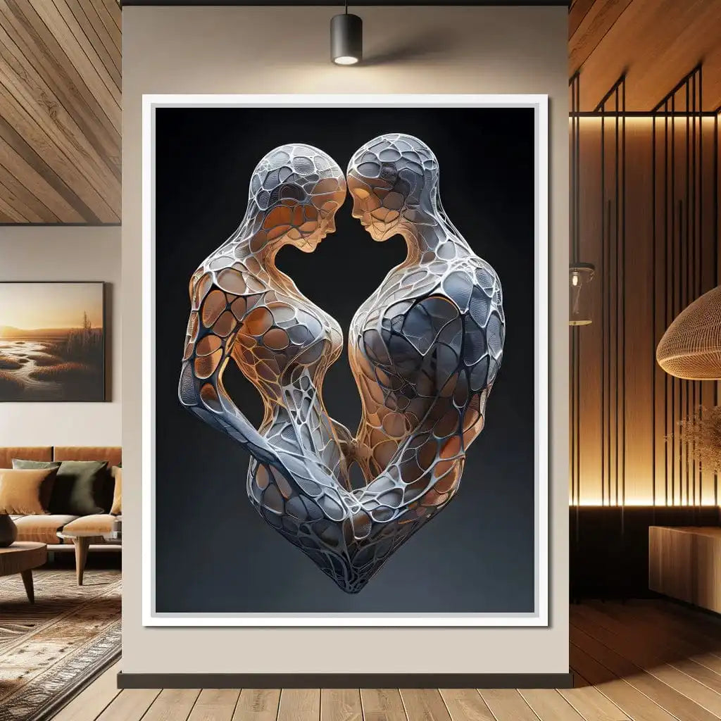 ZAFFIORA | Canvas Painting PANTINGART – Arte Contemporânea Vertical