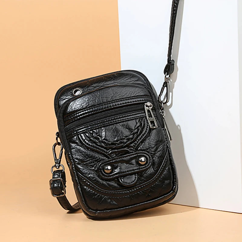 Bolsa Feminina Flap Yogodlns by ZAFFIORA – Elegância Minimalista com Design Atemporal
