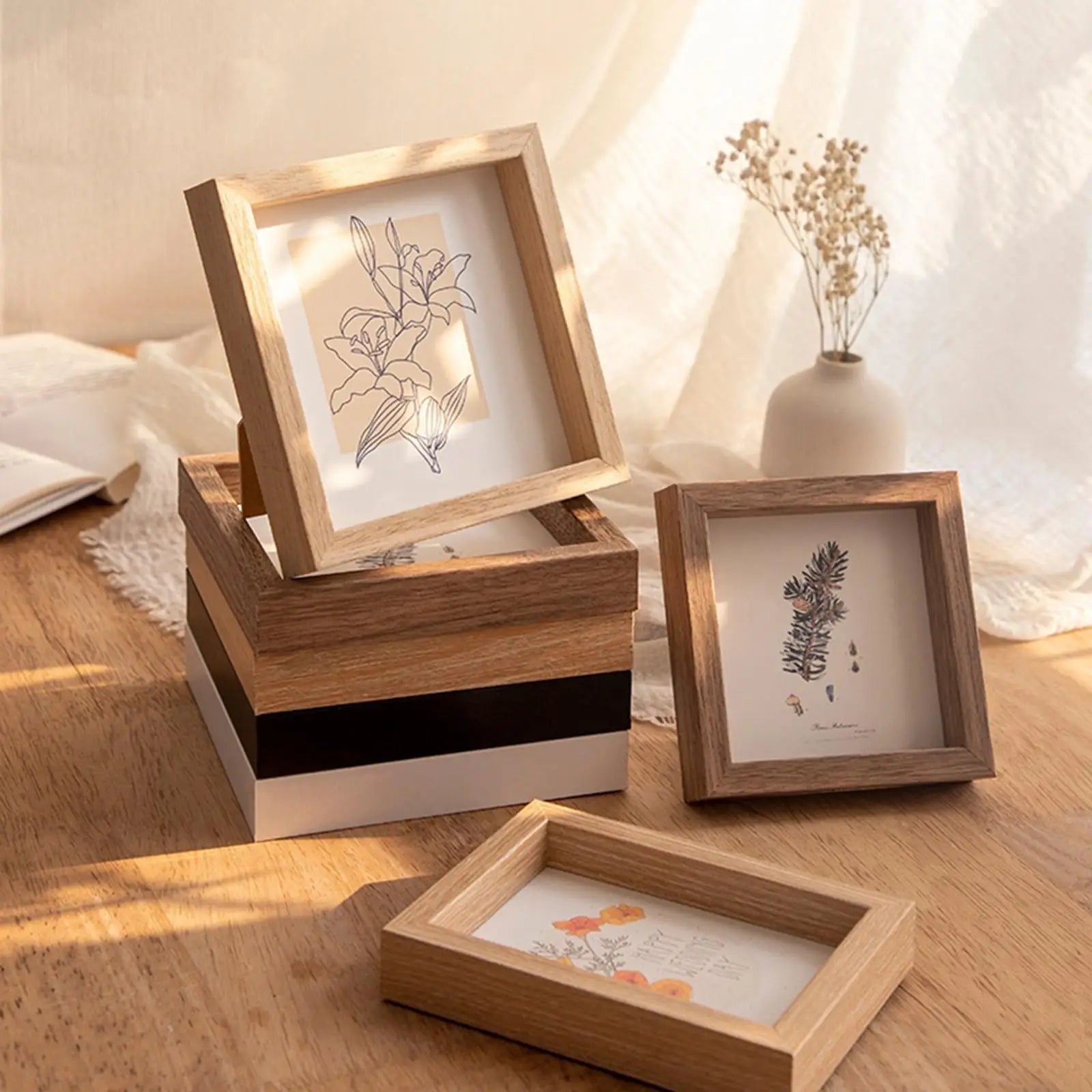 Decore com Elegância e Sofisticação: Porta Retrato ZAFFIORA - Chique para Mesa e Parede