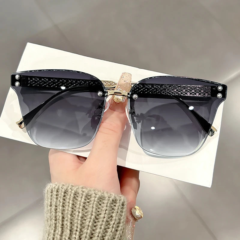 Óculos de Sol ZAFFIORA Cat Eye – Glamour e Proteção em Cada Detalhe