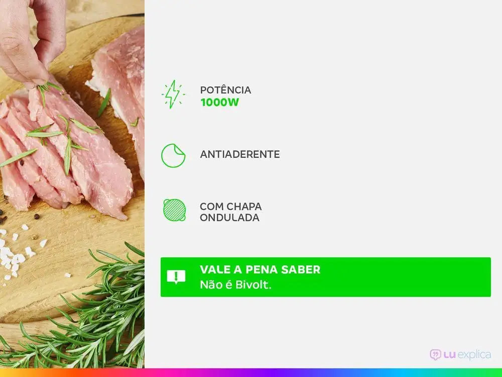 ZAFFIORA apresenta o Grill Master Press PG-01-RC: Potência, Saúde e Versatilidade na Sua Cozinha