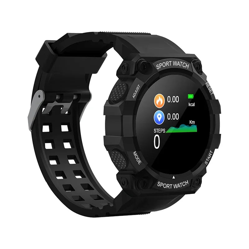 Smartwatch Real Stepcount ZAFFIORA – Monitoramento de Saúde, Notificações e Resistência IP68