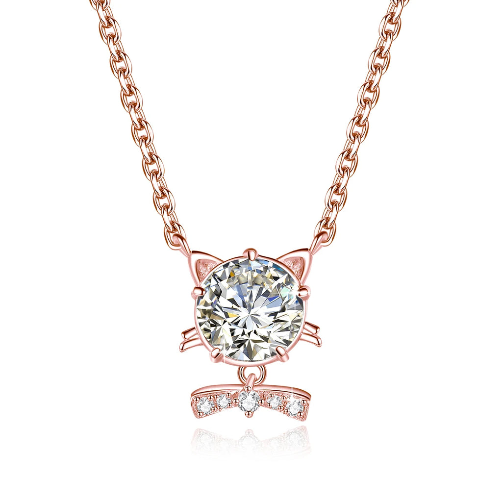 Colar ZAFFIORA Moissanite em Prata 925 com Certificação GRA – Joia Exclusiva com Design Delicado e Brilho Incomparável