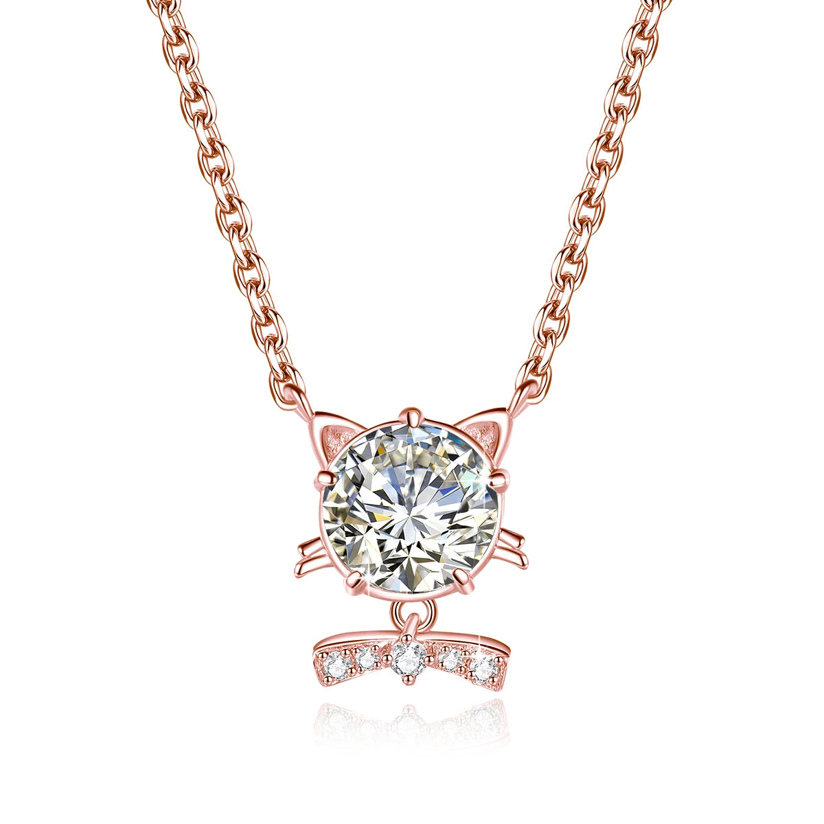 Colar ZAFFIORA Moissanite em Prata 925 com Certificação GRA – Joia Exclusiva com Design Delicado e Brilho Incomparável