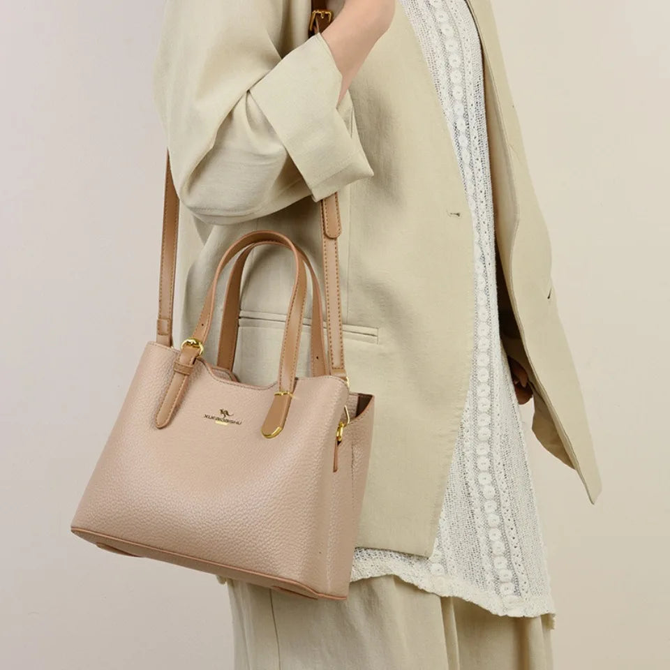 Bolsa Tote VANDERWAH ZAFFIORA — Elegância Funcional com Acabamento Premium
