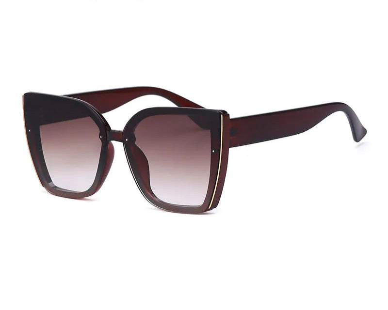 ZAFFIORA – Óculos de Sol Feminino Cat Eye | Design Retrô e Charme Fashion