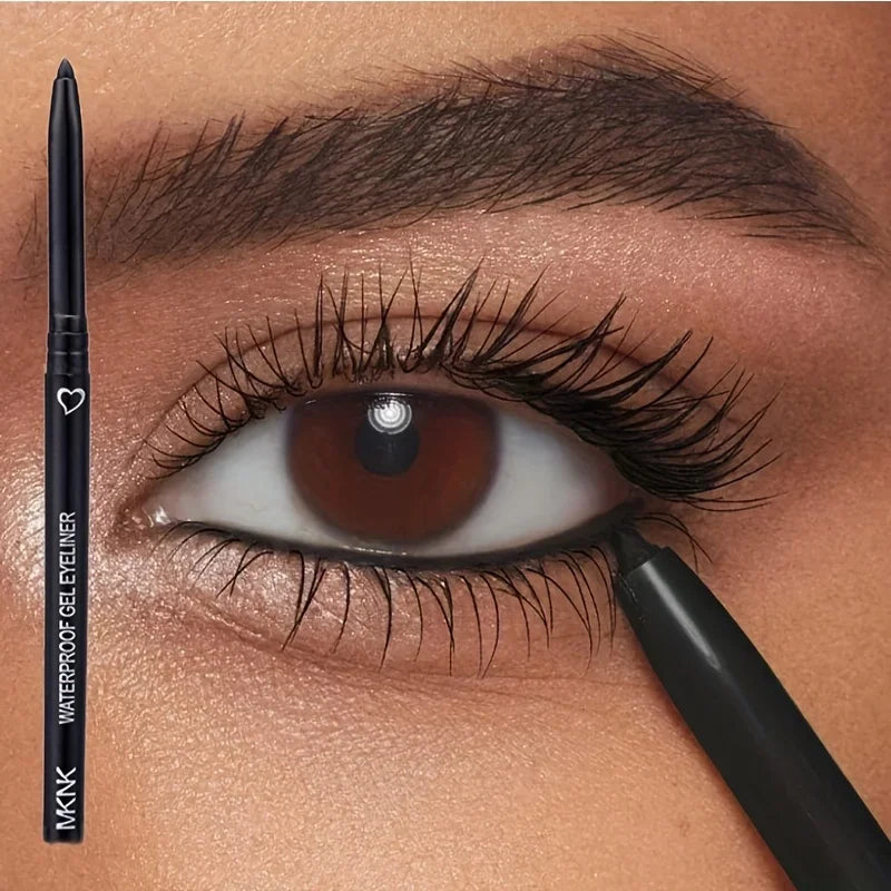 Lápis Delineador Eyeliner ZAFFIORA – 5 Cores, À Prova d’Água e Longa Duração