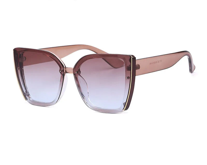 ZAFFIORA – Óculos de Sol Feminino Cat Eye | Design Retrô e Charme Fashion