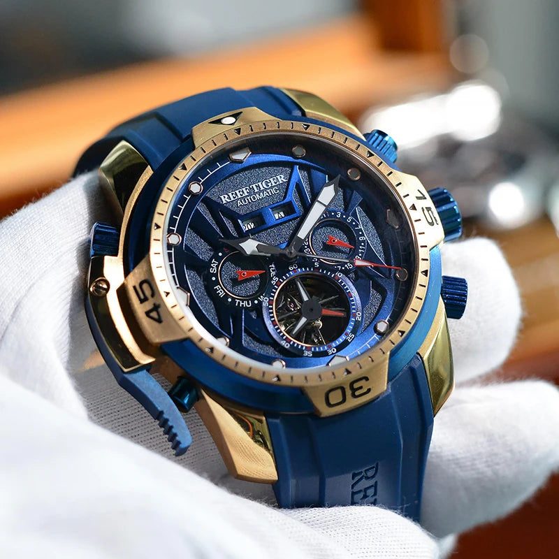 Reef Tiger RGA3532 by ZAFFIORA | Precisão, Estilo e Potência em um Só Relógio
